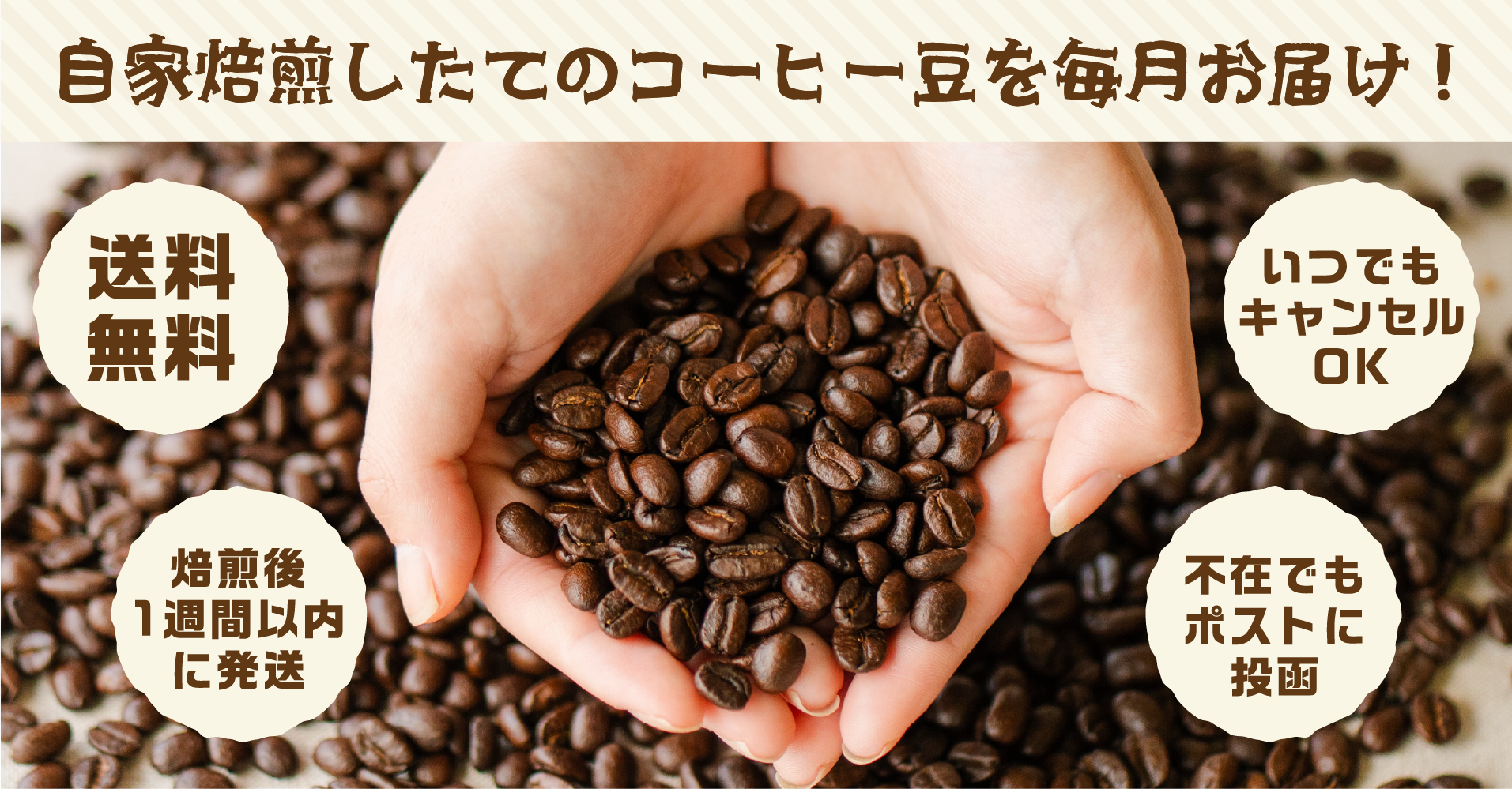 自家焙煎コーヒー定期便