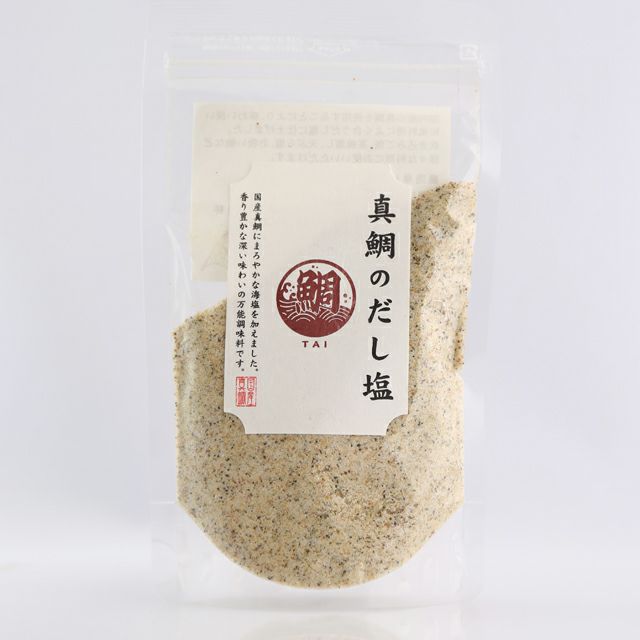 国産真鯛使用の万能調味料 真鯛のだし塩(160g) | 通販サイトうず